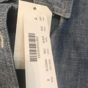 J. Crew Tops - J Crew chambray shirt for women, NWT J. Crew Tops - J Crew chambray shirt for women, NWT